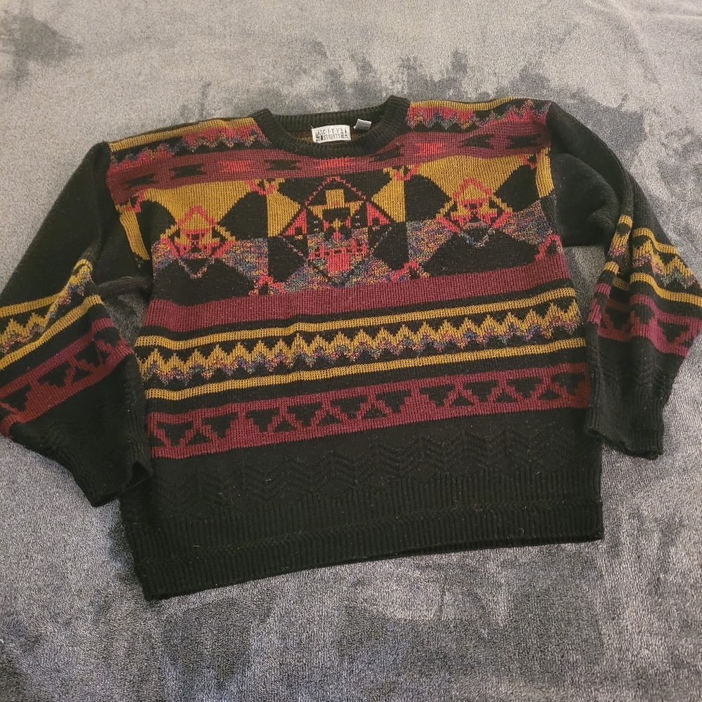 Retro 80's Sweater size xl